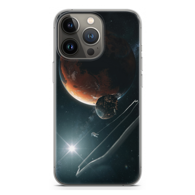Mars Renaissance: iPhone 13 Pro Transparant Hoesje