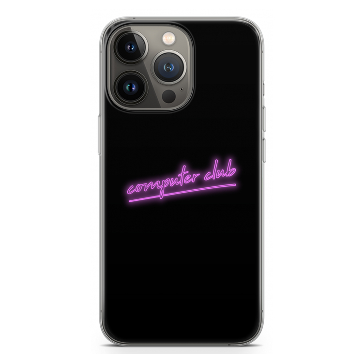 Vice Black: iPhone 13 Pro Transparant Hoesje