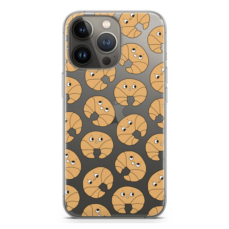 Croissant: iPhone 13 Pro Transparant Hoesje