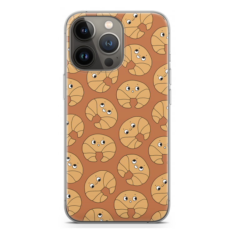 Croissant: iPhone 13 Pro Transparant Hoesje