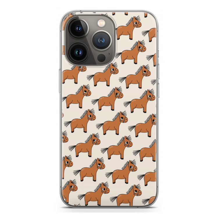 Pony: iPhone 13 Pro Transparant Hoesje