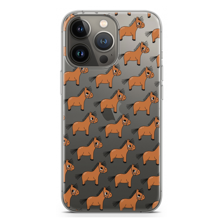 Pony: iPhone 13 Pro Transparant Hoesje