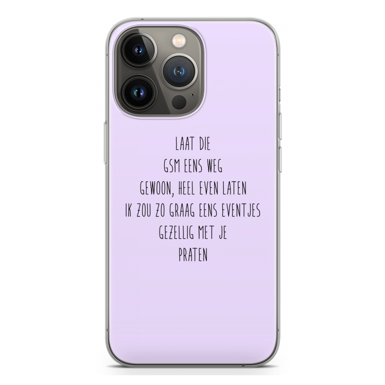 GSM: iPhone 13 Pro Transparant Hoesje