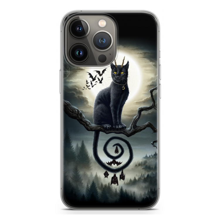 Moonlight Companions: iPhone 13 Pro Transparant Hoesje