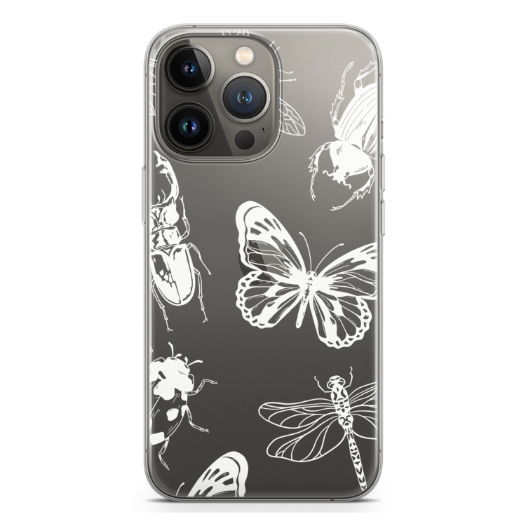 Tiny Bugs: iPhone 13 Pro Transparant Hoesje