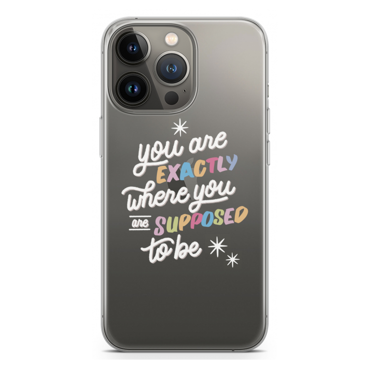 Right Place: iPhone 13 Pro Transparant Hoesje