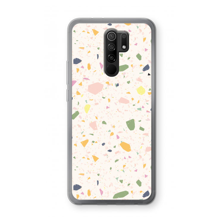 Terrazzo N°21: Xiaomi Redmi 9 Transparant Hoesje
