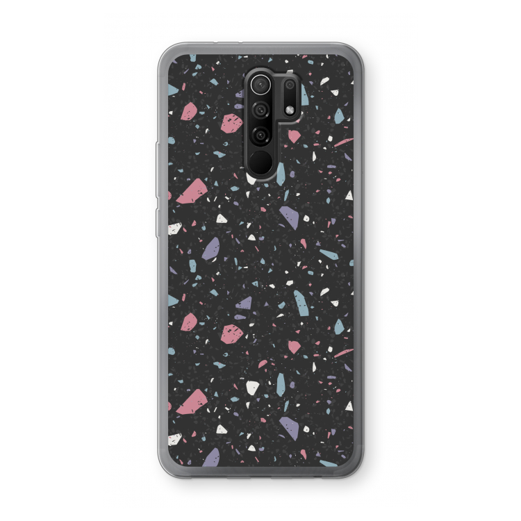 Terrazzo N°16: Xiaomi Redmi 9 Transparant Hoesje