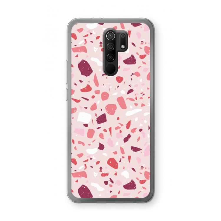 Terrazzo N°15: Xiaomi Redmi 9 Transparant Hoesje