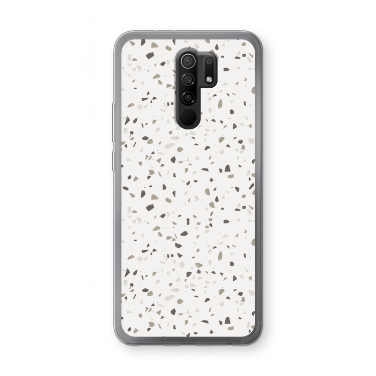 Terrazzo N°14: Xiaomi Redmi 9 Transparant Hoesje