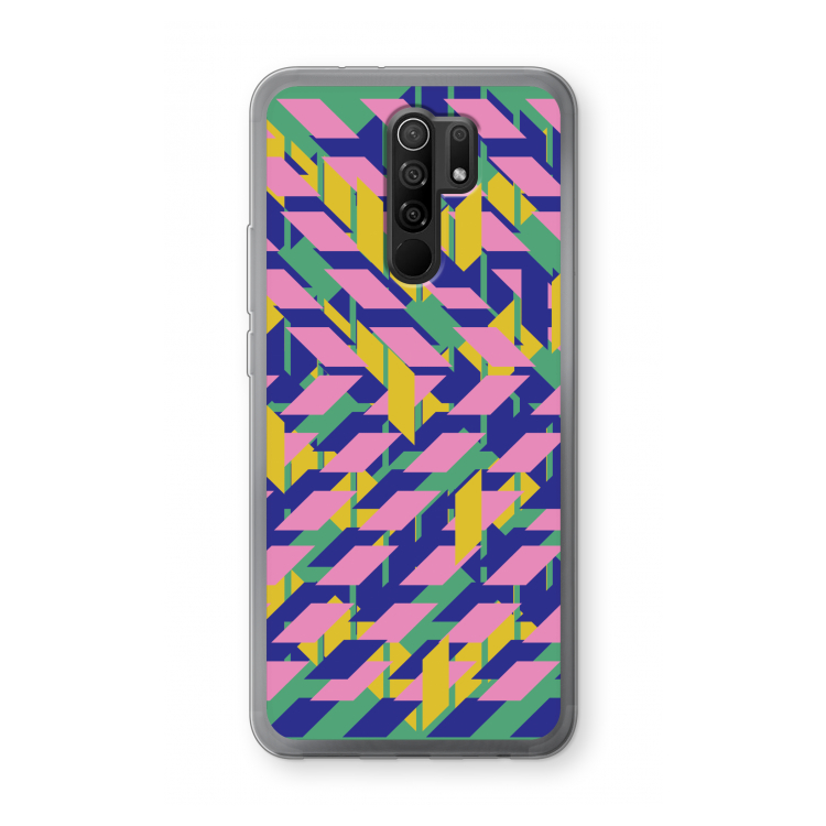 Skew Blush 1: Xiaomi Redmi 9 Transparant Hoesje