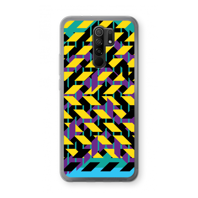 Skew Bee 3: Xiaomi Redmi 9 Transparant Hoesje