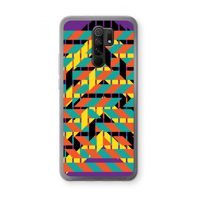 Skew Bee 2: Xiaomi Redmi 9 Transparant Hoesje
