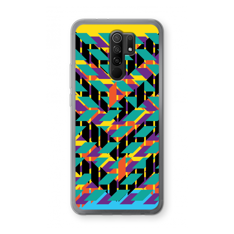 Skew Bee 1: Xiaomi Redmi 9 Transparant Hoesje