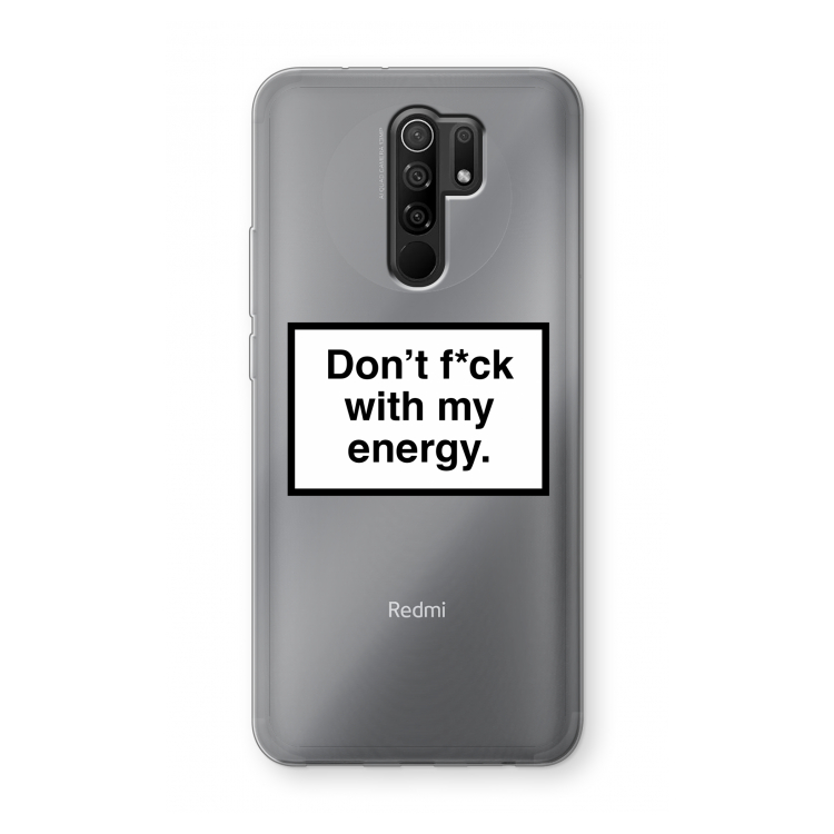 My energy: Xiaomi Redmi 9 Transparant Hoesje