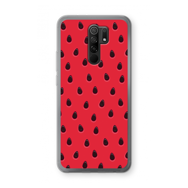 Watermelon: Xiaomi Redmi 9 Transparant Hoesje