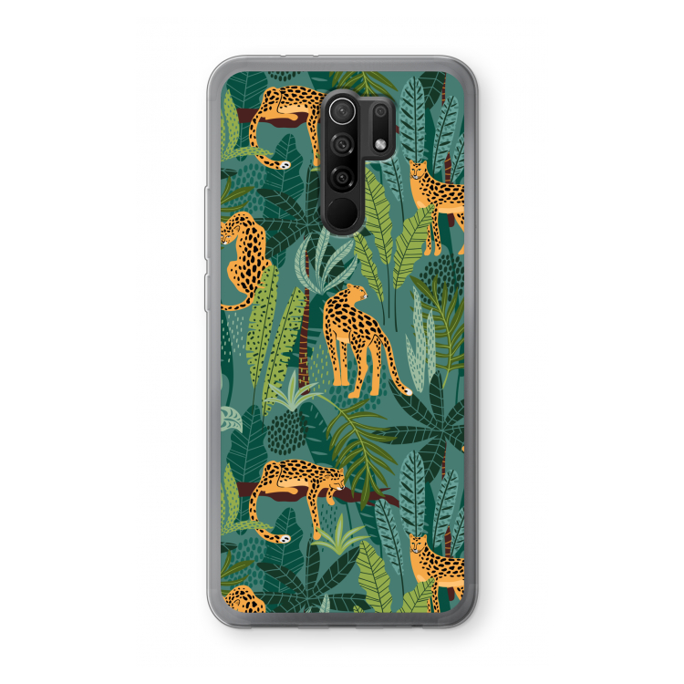 Luipaard 2: Xiaomi Redmi 9 Transparant Hoesje