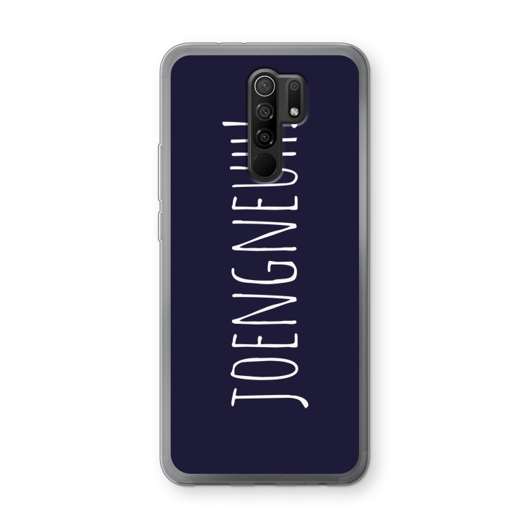 Joengneuh!: Xiaomi Redmi 9 Transparant Hoesje