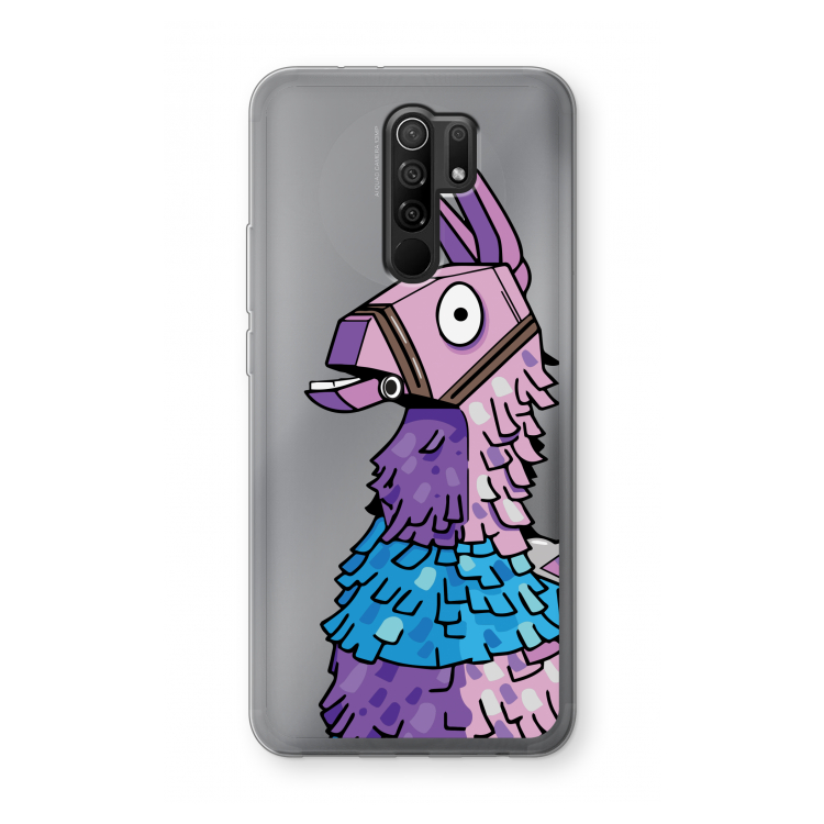 Lama: Xiaomi Redmi 9 Transparant Hoesje