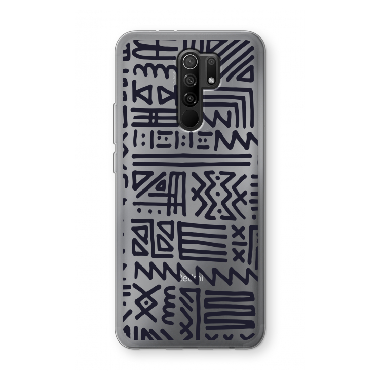 Marrakech print: Xiaomi Redmi 9 Transparant Hoesje