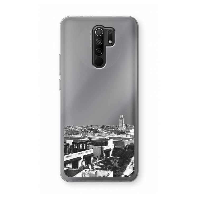 Marrakech Skyline : Xiaomi Redmi 9 Transparant Hoesje