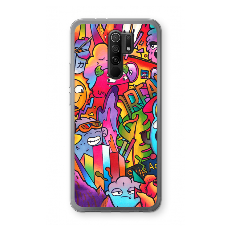 Dreams: Xiaomi Redmi 9 Transparant Hoesje