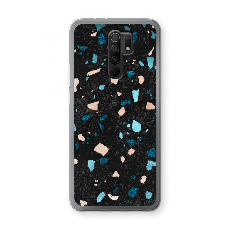 Terrazzo N°11: Xiaomi Redmi 9 Transparant Hoesje