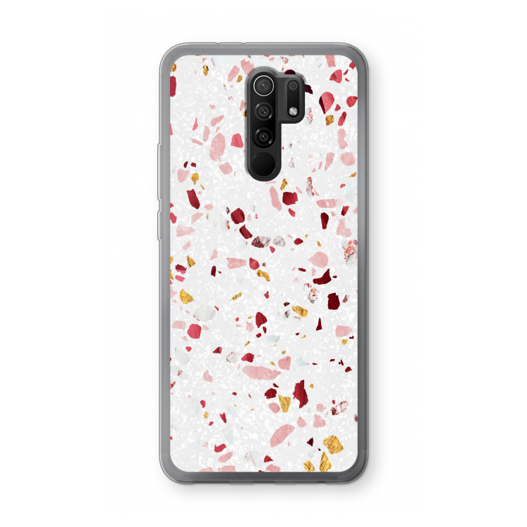 Terrazzo N°9: Xiaomi Redmi 9 Transparant Hoesje