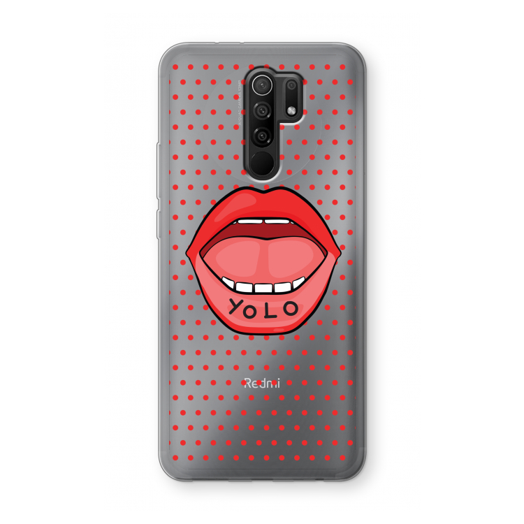 Yolo Denise: Xiaomi Redmi 9 Transparant Hoesje