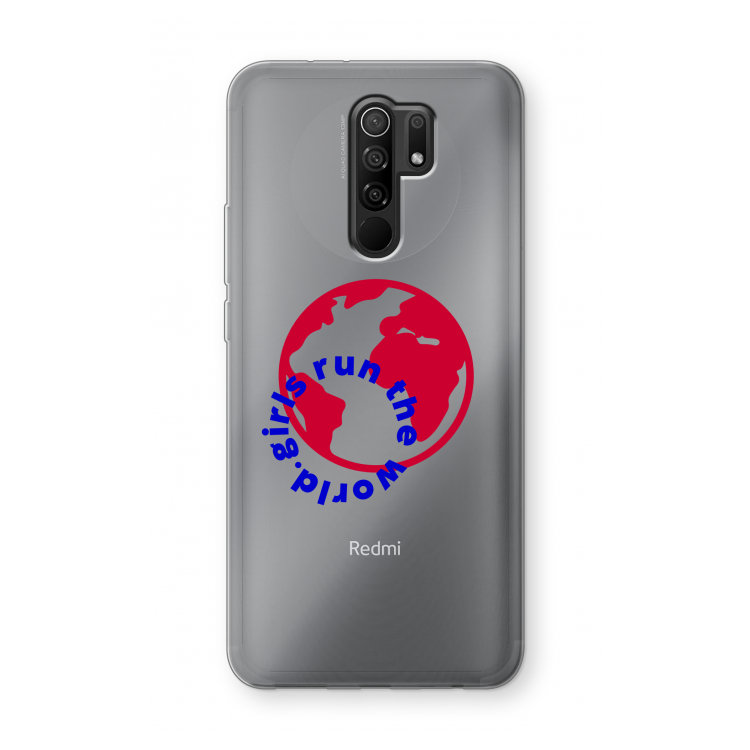 Run The World: Xiaomi Redmi 9 Transparant Hoesje