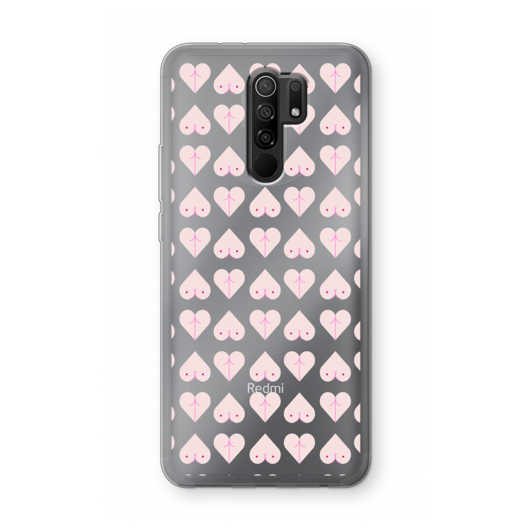 Ass 'n Titties: Xiaomi Redmi 9 Transparant Hoesje