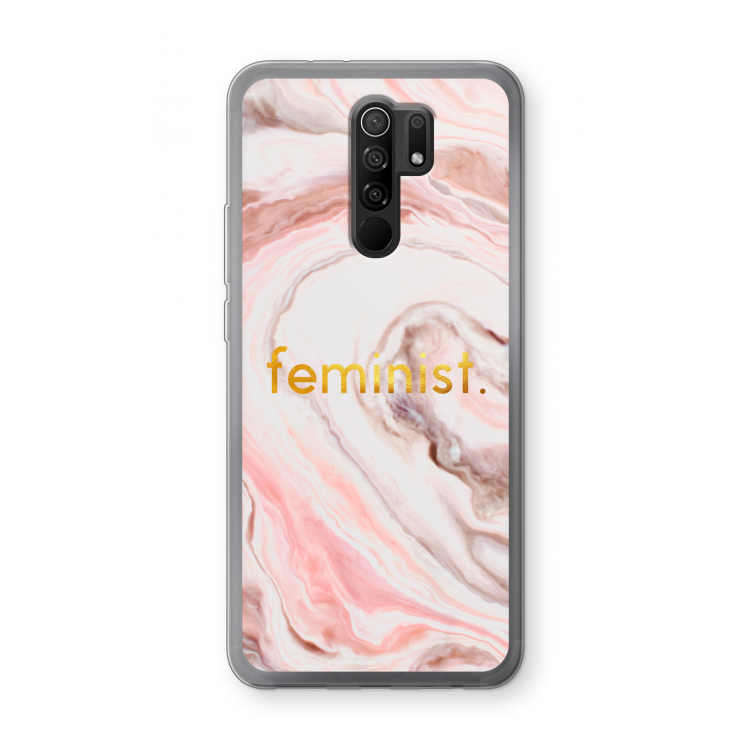 Feminist: Xiaomi Redmi 9 Transparant Hoesje