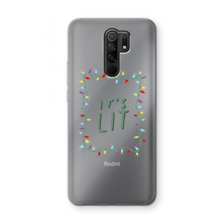 It's Lit: Xiaomi Redmi 9 Transparant Hoesje