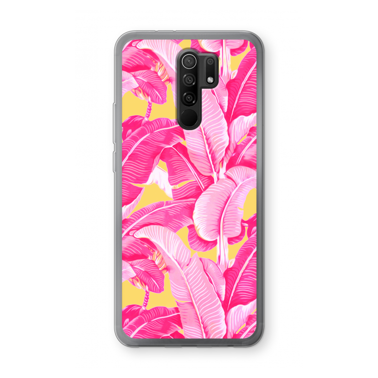 Pink Banana: Xiaomi Redmi 9 Transparant Hoesje