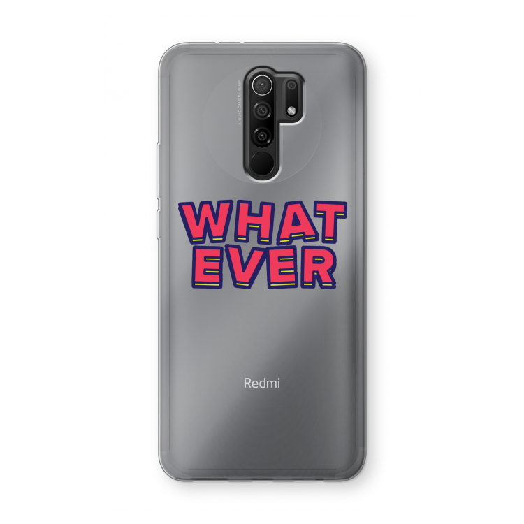 Whatever: Xiaomi Redmi 9 Transparant Hoesje