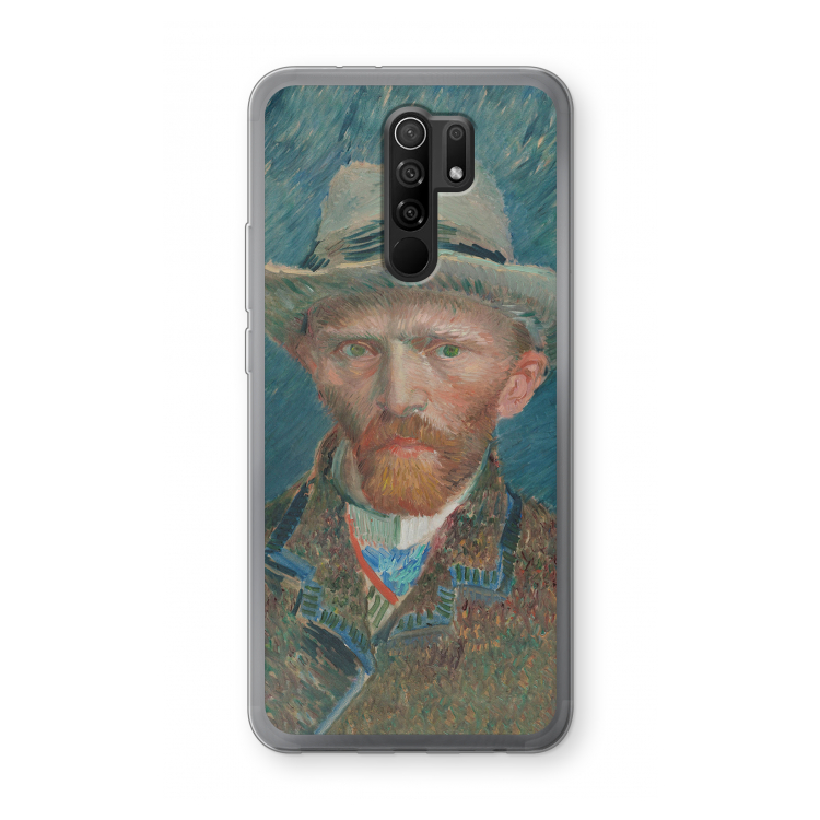 Van Gogh: Xiaomi Redmi 9 Transparant Hoesje
