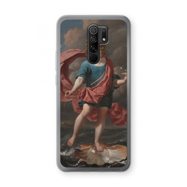 Soap Bubbles: Xiaomi Redmi 9 Transparant Hoesje