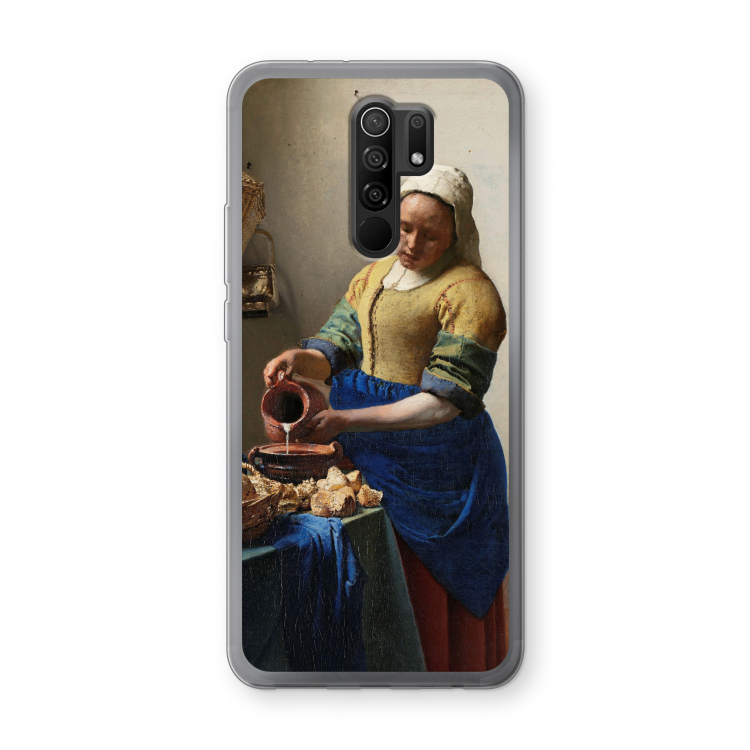 The Milkmaid: Xiaomi Redmi 9 Transparant Hoesje