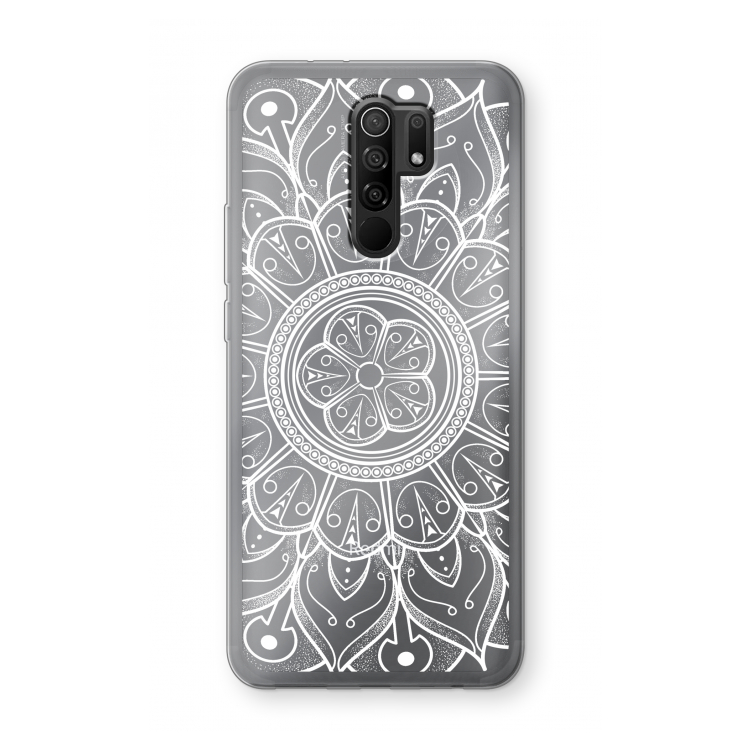 Roses Are Red: Xiaomi Redmi 9 Transparant Hoesje