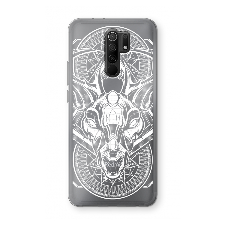 Oh Deer: Xiaomi Redmi 9 Transparant Hoesje