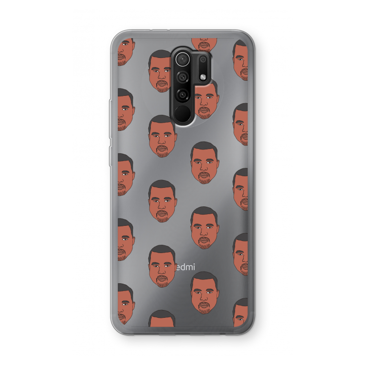 Kanye Call Me?: Xiaomi Redmi 9 Transparant Hoesje