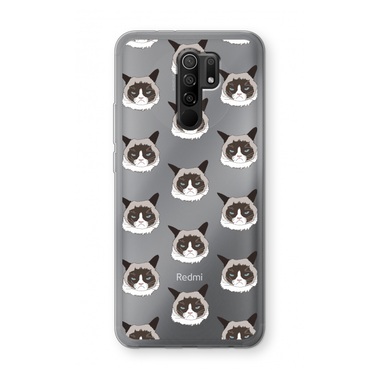 It's a Purrr Case: Xiaomi Redmi 9 Transparant Hoesje
