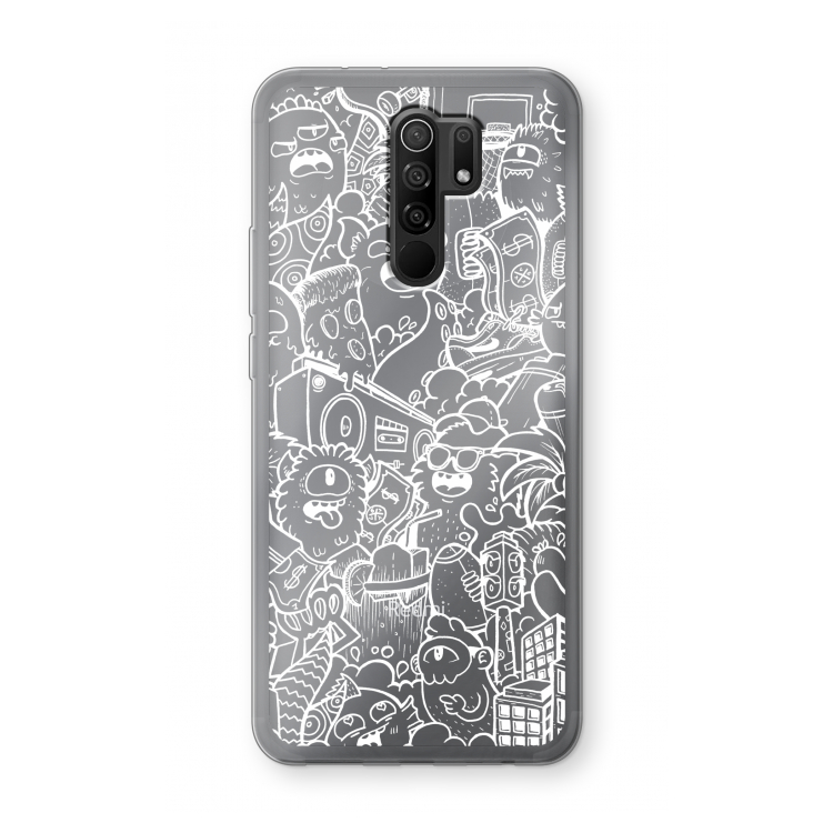 Vexx City #2: Xiaomi Redmi 9 Transparant Hoesje
