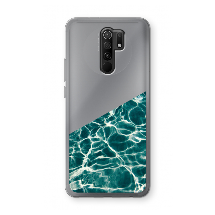 Weerkaatsing water: Xiaomi Redmi 9 Transparant Hoesje