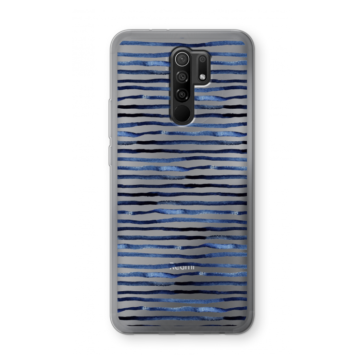 Verrassende lijnen: Xiaomi Redmi 9 Transparant Hoesje