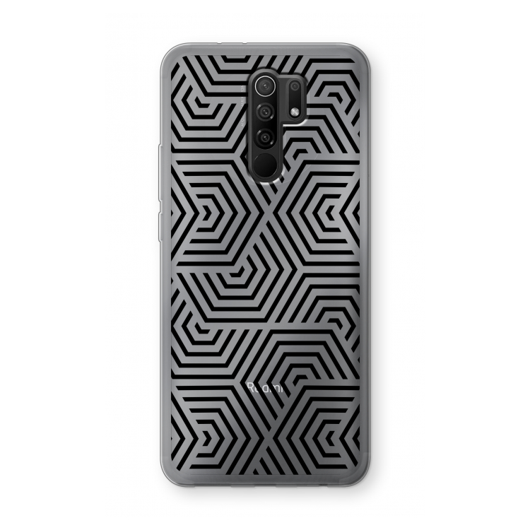 Magic pattern: Xiaomi Redmi 9 Transparant Hoesje