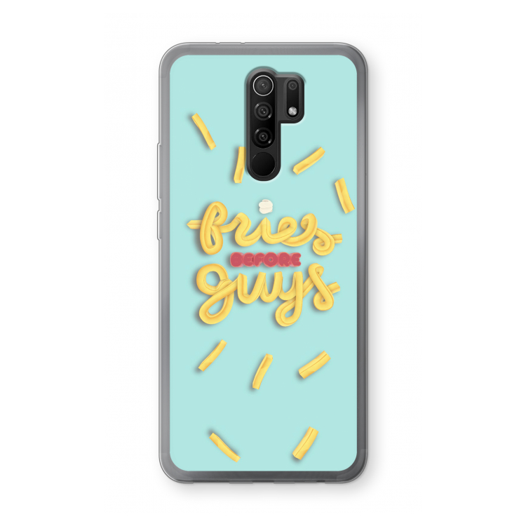 Always fries: Xiaomi Redmi 9 Transparant Hoesje