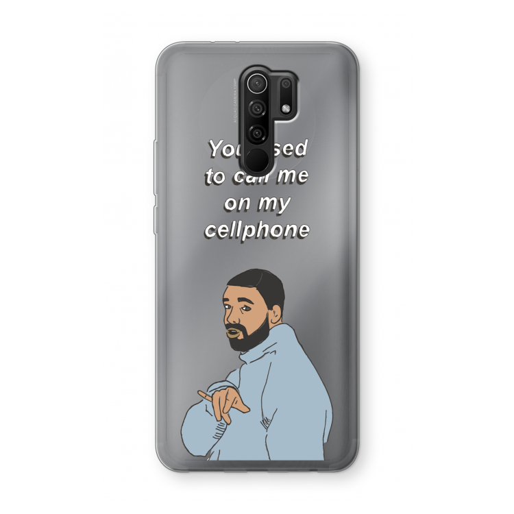 Hotline bling: Xiaomi Redmi 9 Transparant Hoesje