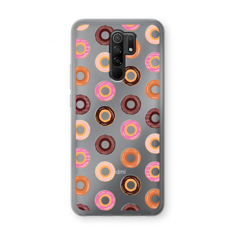 Donuts: Xiaomi Redmi 9 Transparant Hoesje