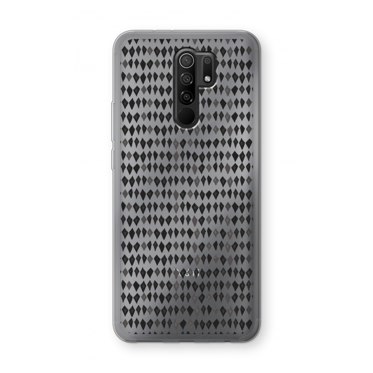 Crazy shapes: Xiaomi Redmi 9 Transparant Hoesje